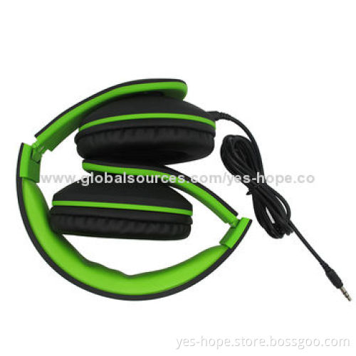 2014 foldable headphone with detachable cable with UV finishing&rubber finishing from Shenzhen fty
